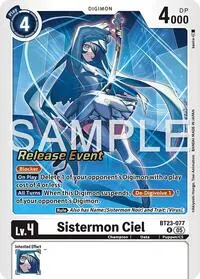 Sistermon Ciel (Hackers' Slumber Release Event Cards)