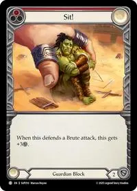 Sit (Super Slam) — Flesh & Blood TCG Card Value