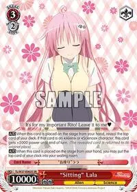 Sitting Lala SR (To Loveru Darkness 2nd)