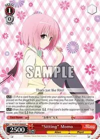 Sitting Momo (To Loveru Darkness 2nd)