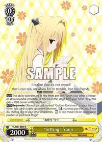 Sitting Yami (To Loveru Darkness 2nd)
