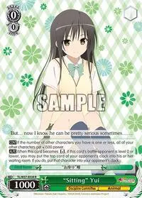 Sitting Yui (To Loveru Darkness 2nd)