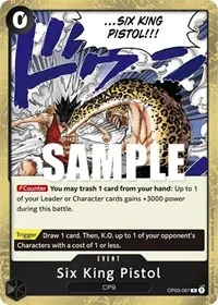 Six King Pistol (Pillars of Strength)