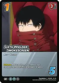 Sixth Wielder Smokescreen (Challenger Series: My Hero Academia - Dark Hero Arc)
