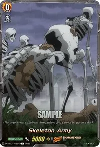 Skeleton Army Token (D-TB03: Shaman King) — Cardfight Vanguard Card Value