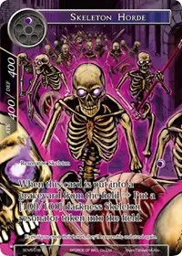 Skeleton Horde (Valhalla Cluster Starter Deck)