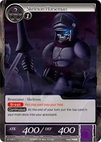 Skeleton Horseman (Starter Deck: Jet Black Phantom)