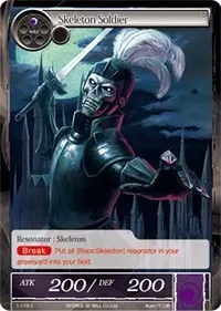 Skeleton Soldier (Starter Deck: Jet Black Phantom)