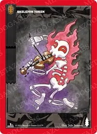 Skeleton Token (Wilderness: First Edition)