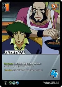 Skeptical (Challenger Series: Cowboy Bebop and Trigun Stampede)