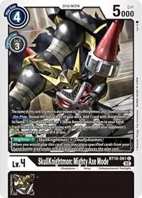 SkullKnightmon Mighty Axe Mode (Xros Encounter)