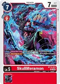 SkullMeramon (Exceed Apocalypse) — Digimon Card Game Card Value