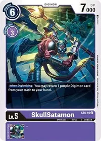 SkullSatamon (Starter Deck 06: Venomous Violet)