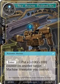 Sky Round Technician (New Dawn Rises) — Force of Will Card Value