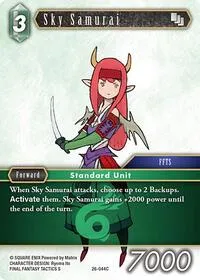 Sky Samurai (Gunslinger in the Abyss) — Final Fantasy TCG Card Value