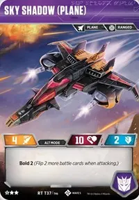 Sky Shadow Plane (Titan Masters Attack)