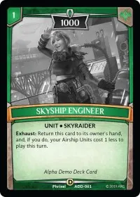 Skyship Engineer (Alpha Demo Intro Decks)