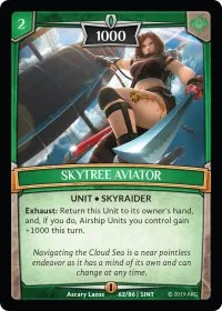 Skytree Aviator (Intro Decks - 2019) — Argent Saga TCG Card Value