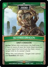 Skytree Dragon (Intro Decks - 2019) — Argent Saga TCG Card Value