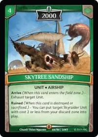 Skytree Sandship (Intro Decks - 2019)