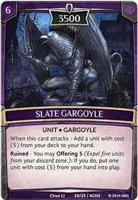 Slate Gargoyle (Expansion Pack 2: Genesis)