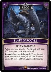 Slate Gargoyle (Revelations)