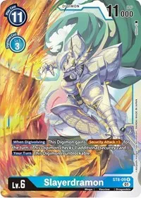 Slayerdramon (Starter Deck 08: Ulforce Veedramon) — Digimon Card Game Card Value