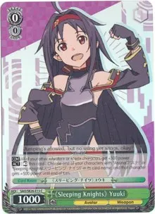 Sleeping Knights Yuuki Parallel Foil (Sword Art Online II Vol.2)