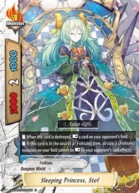 Sleeping Princess Stef (S-UB02: Miracle Fighters ~Miko & Mel~)