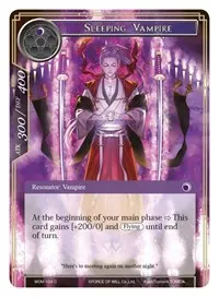 Sleeping Vampire (Winds of the Ominous Moon)