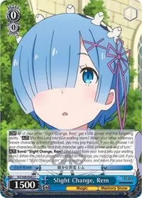 Slight Change Rem (Re:ZERO Memory Snow)