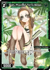 Sloth Phantom Terra Beast Parallel Foil (Interlude Diva)