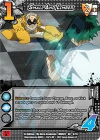 Small And Limber (UniVersus: My Hero Academia: Crimson Rampage)