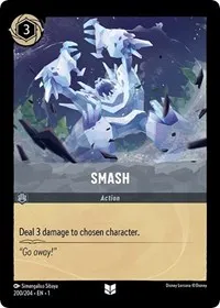 Smash (The First Chapter) — Lorcana TCG Card Value