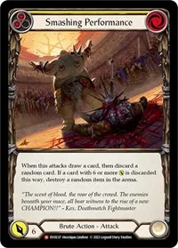 Smashing Performance (Bright Lights) — Flesh & Blood TCG Card Value