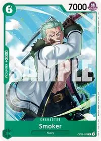 Smoker (The Time of Battle) — One Piece Card Game Card Value