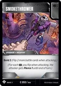 Smokethrower (War for Cybertron: Siege I)