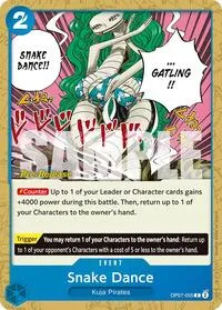 Snake Dance (500 Years in the Future Pre-Release Cards) — One Piece Card Game Card Value