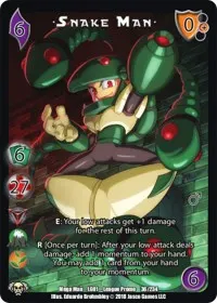 Snake Man (Capcom Casual League Kit)