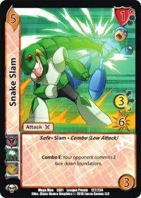 Snake Slam (Capcom Casual League Kit) — UniVersus Card Value