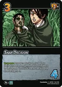 Snap Decision (Attack on Titan: Apocalypse)