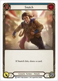 Snatch Blue (History Pack Vol.1) — Flesh & Blood TCG Card Value