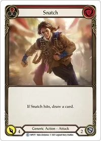 Snatch Red (History Pack Vol.1) — Flesh & Blood TCG Card Value