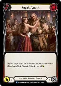 Sneak Attack Yellow (Outsiders) — Flesh & Blood TCG Card Value