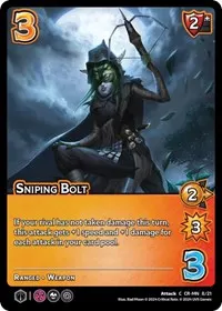 Sniping Bolt (Challenger Series: Vox Machina and Mighty Nein)