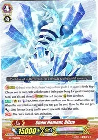 Snow Element Blizza (Promo Cards)