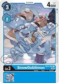 SnowGoblimon (Dimensional Phase)