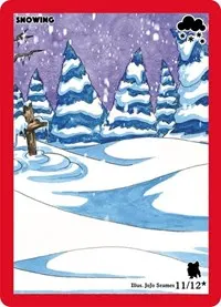 Snowing (Cryptid Nation: First Edition Tribal Theme Decks)