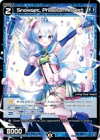 Snowsec Phantom Insect Parallel Foil (Reunion Diva) — WIXOSS Card Value
