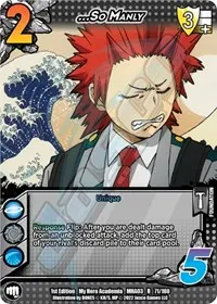 So Manly (UniVersus: My Hero Academia: Heroes Clash)